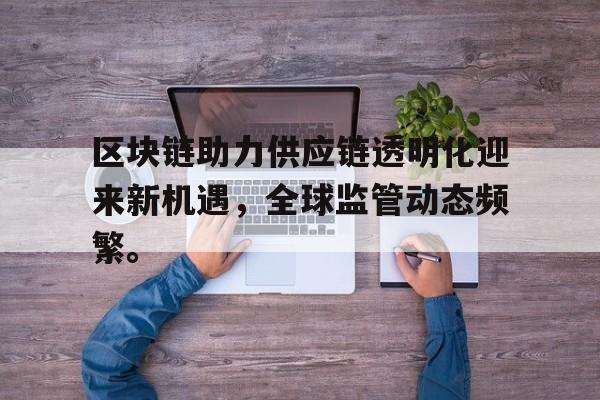 包含区块链助力供应链透明化迎来新机遇，全球监管动态频繁。的词条